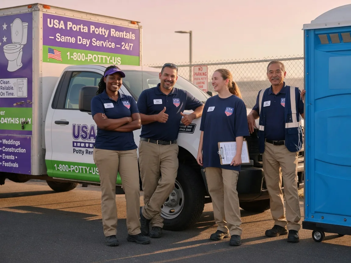 Porta Potty Rental company in Falkville, AL