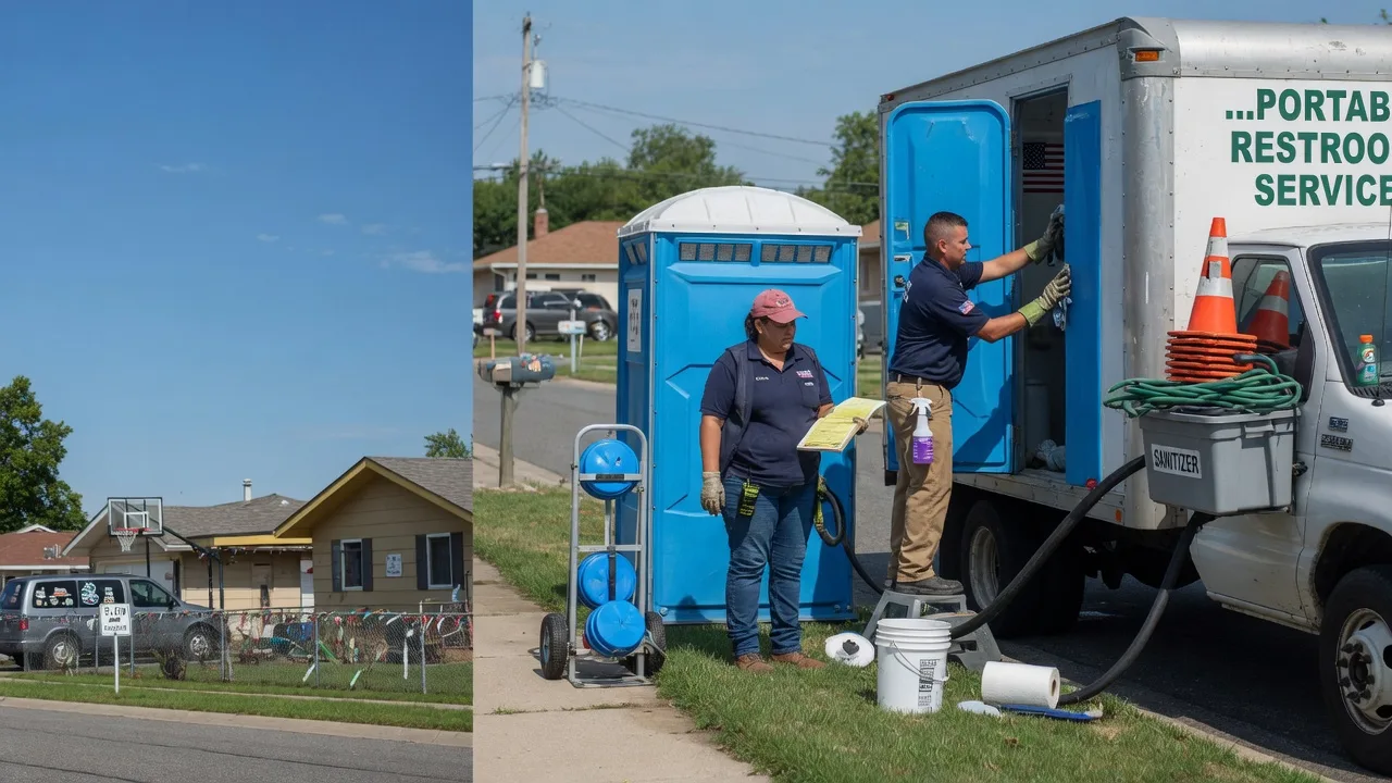 Portable Toilet Rental in Falkville, AL near me